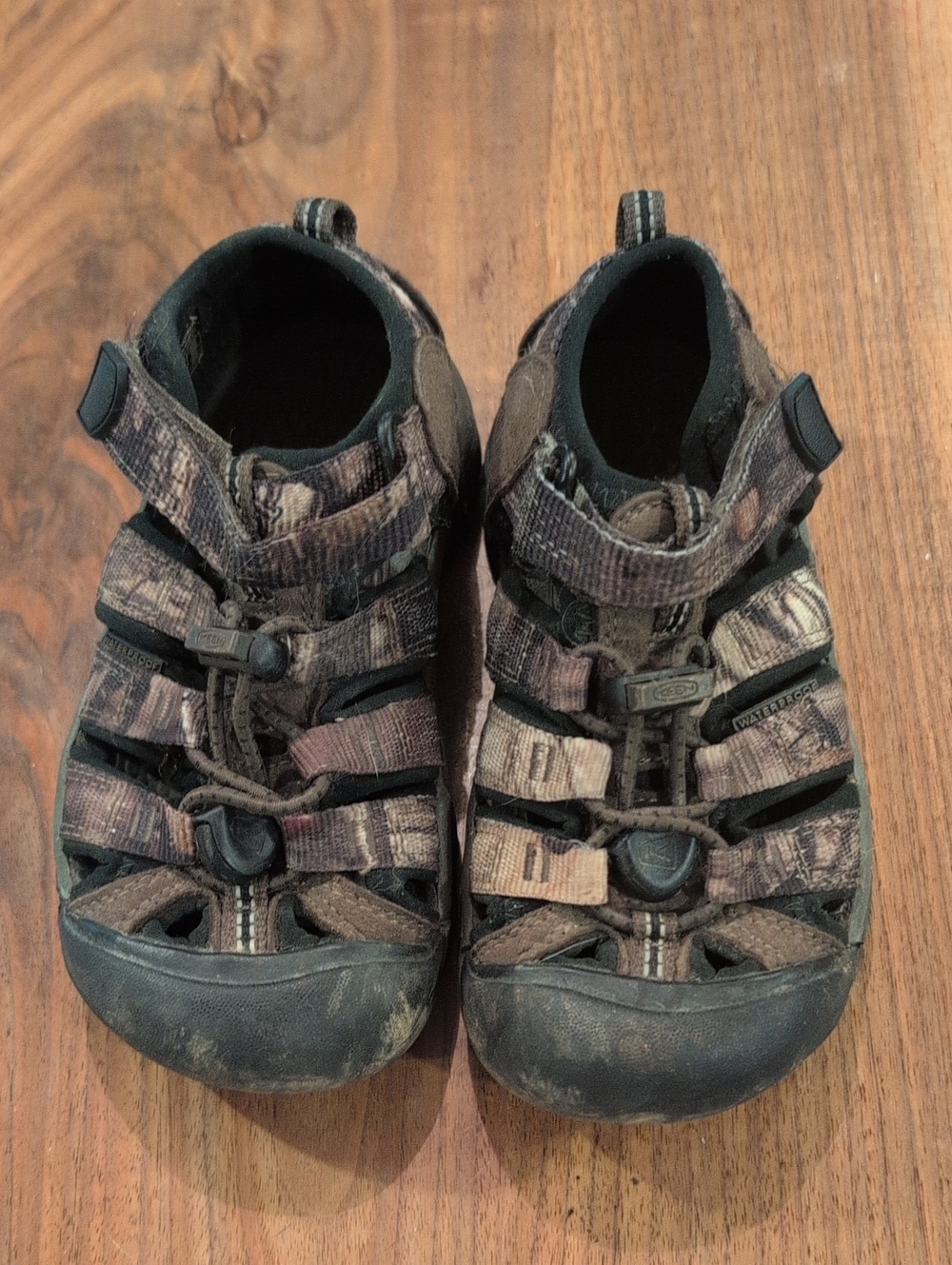 Keen Kids Camo Outdoor Sandals